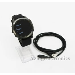 Garmin Fenix 5 Silver with Granite Blue Band Walmart