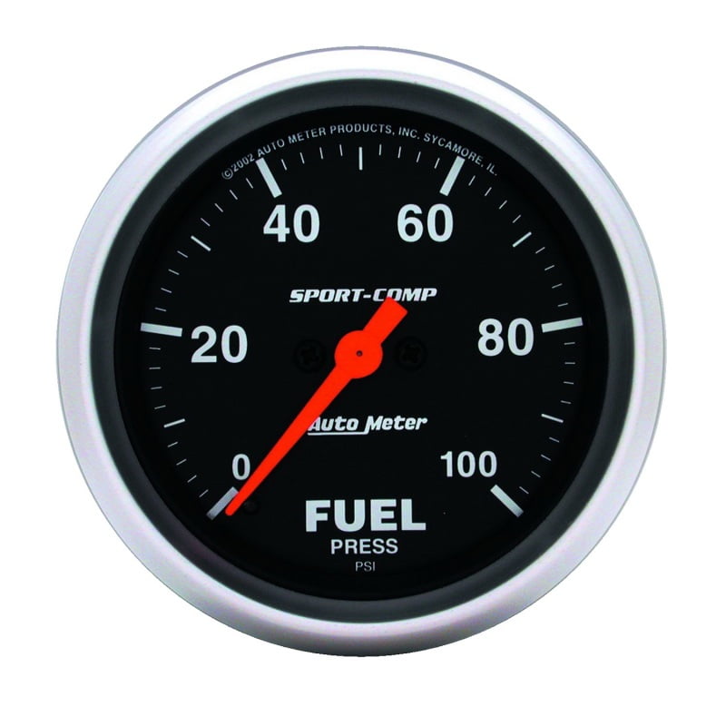 Auto Meter Ultra-Lite Series Fuel Pressure Gauge AU4411 - View #7