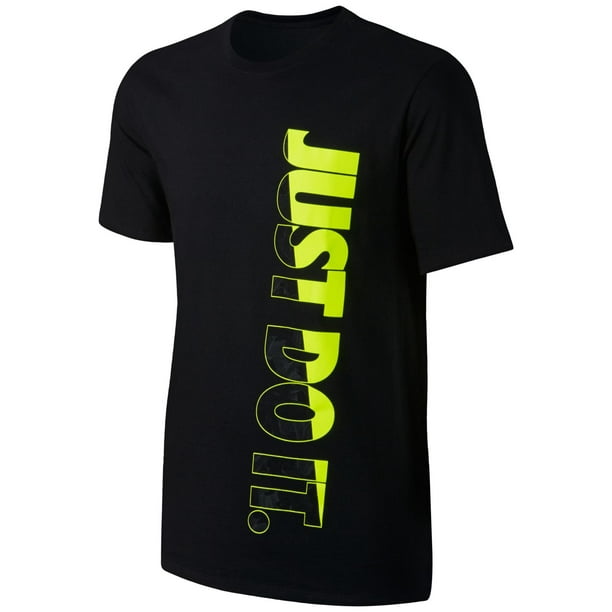 Nike - Nike NEW Black Mens Size Medium M Just Do It Graphic Print Tee T-Shirt 302 - Walmart.com