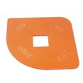 thumbnail image 1 of Gabarit d'Angle Arrondi, Localisation Précise Haute Efficacité Gabarit de Découpe de Trou de Commutateur Jig R15 R30 R60 R200 pour Coins d'Armoire, 1 of 7