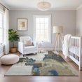 thumbnail image 6 of Addison Rugs Mayfield Premium Machine Washable Transitional Abstract Beige Rectangle Rug, 8' x 10', 6 of 6