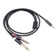 thumbnail image 1 of Injueey Cable de audio tejido de algodón neto adaptador antioxidante alambre carcasa de aleación de aluminio Cables de audio/vídeo  1M, 1 of 5