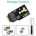 thumbnail image 3 of AX200/201/210 WIFI6 Module to 12+6 Pin Adapter Board Support 2230 M.2 Key A/E Module Replacing BCM94360CS2 Card, 3 of 5