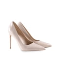 thumbnail image 4 of Zhabtuc Women Sexy High Heels Pointed Toe Stiletto Heels Closed toe Pumps Slip On Heels Prom Shoes Nude Size 7, 4 of 7