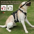 thumbnail image 2 of Feierber Pet Vest Harness Escape-proof Breathable Step-in Adjustable Buckle No Pull Large Dog Chest Harness Pet Supplies, 2 of 8
