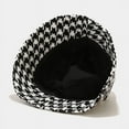 thumbnail image 4 of COCOpeaunt New Retro Classic Houndstooth Pattern Fisherman Hat Autumn and Winter Thick Warm Big Brim Hat Fashion Bucket Hat for Women, 4 of 6