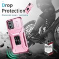 thumbnail image 3 of Funda para GANGXUN Motorola Moto G 2023 4G - Soporte metálico, Función magnética, Rosa, 3 of 5