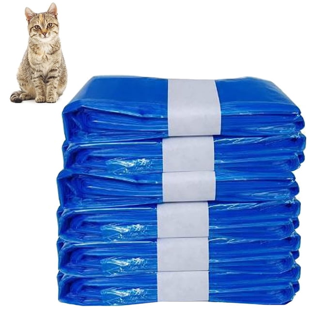 Cat Litter Refills Bag Compatible with Litter Refill Litter Disposal Refill Cartridge Pail Liner Suitable for Genie Original Refill Cartridge Not Included(6 Pack)