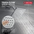 thumbnail image 4 of Delta Faucet T14467-PP Modern Tub & Shower, Chrome, 4 of 5