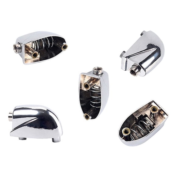 Soidarity Juego de tambores de 5 piezas, piezas de repuesto de Hardware, gancho de garra de Metal profesional de liberación rápida, estudiantes Accesorios para instrumentos musicales