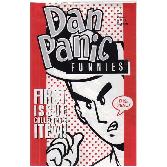 Dan Panic Funnies #1 VF ; Panic Comic Book