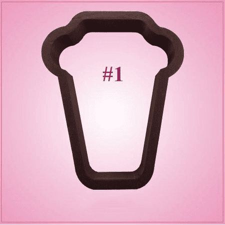 

Coffee Cup Cookie Cutter #1 (Flat Top) Only one pieces