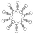 thumbnail image 4 of 10pcs Fishing Rolling Swivel Swivels Fishing Tackles Fishing Line Connectors Fishing Barrel Swivels Fishing Tackle Connector, 4 of 4