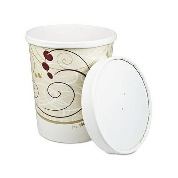 Flexstyle Double Poly Food Combo Packs 32 oz, Symphony, 25/Pack, 10 Packs/Carton