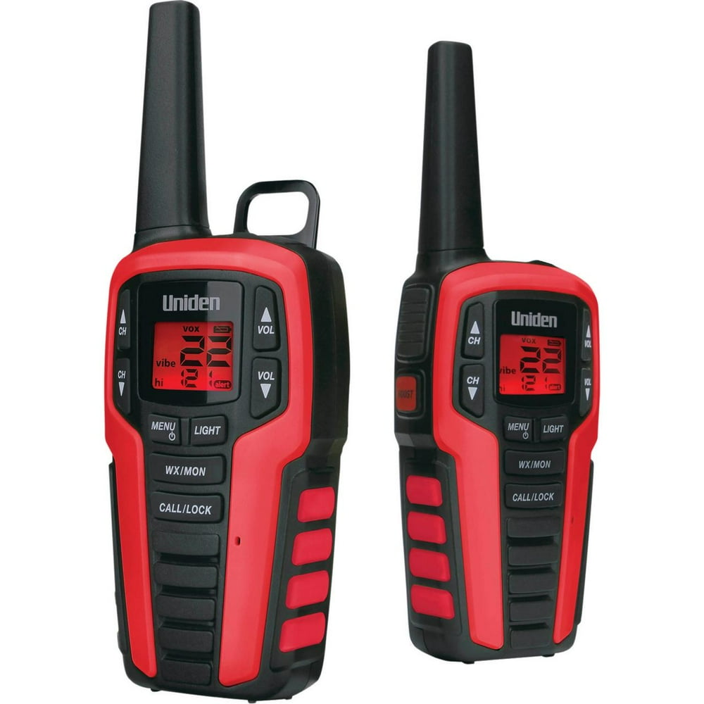 Uniden SX3272CK 32Mile 2Way FRS/GMRS Radios (No Headsets) Walmart