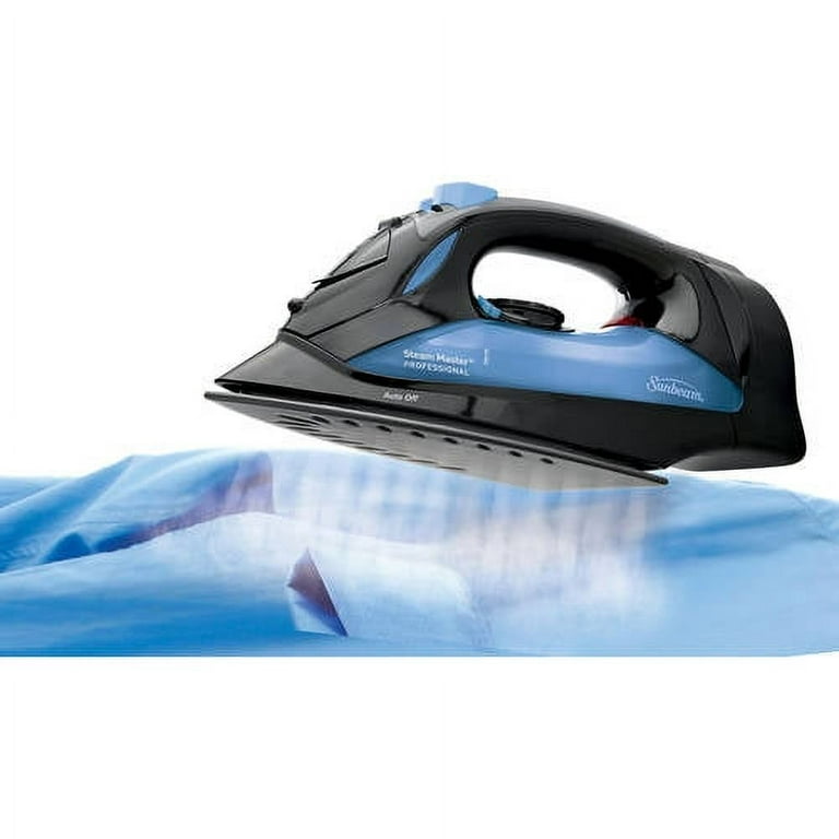  Sunbeam Cordless or Corded 1500-Watt Anti-Drip Ceramic Hybrid  Clothes Iron with Vertical Steam and Auto-Off Function (GCSBNC-200), Grey :  Home & Kitchen