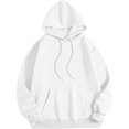 thumbnail image 4 of WEAIXIMIUNG Sweatshirts pour Femmes Tendance Graphiques à Capuche Pull Automne et Hiver Mode Ample Imprimé Rugby Sweat à Capuche, 4 of 5