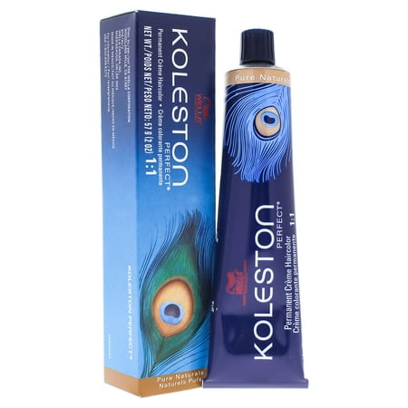 Koleston Perfect Permanent Creme Haircolor - 8 Light Pure Blonde by Wella for Unisex - 2 oz Hair