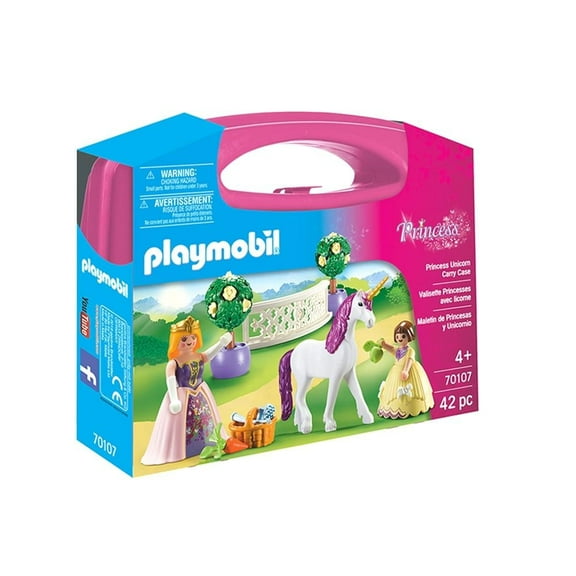 Maletín de Princesas y Unicornio Playmobil 42 Piezas