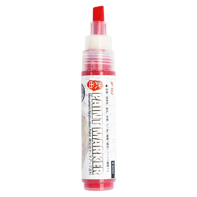Acrylic Paint Markers 10ML Weatherproof Stone Paint Marker Multi-color Outdoor Pen for Rock Drawing Labeling
