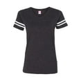 thumbnail image 2 of LAT Women�'s Football V-Neck Fine Jersey Tee, 2 of 3