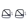 thumbnail image 2 of ZheElen Alloy Brake Cable Housing Line Shield Fender Disc for black 6x5x0.2cm 2Set, 2 of 6
