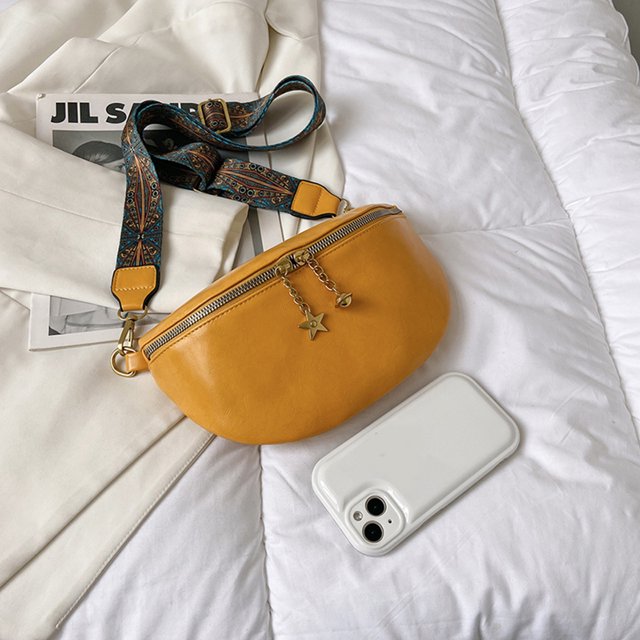 Bolsa Riñonera a la moda con estampado de correa ancha, de cintura para mujer, de mensajero para viajes Ndcxsfigh Para Estrenar
