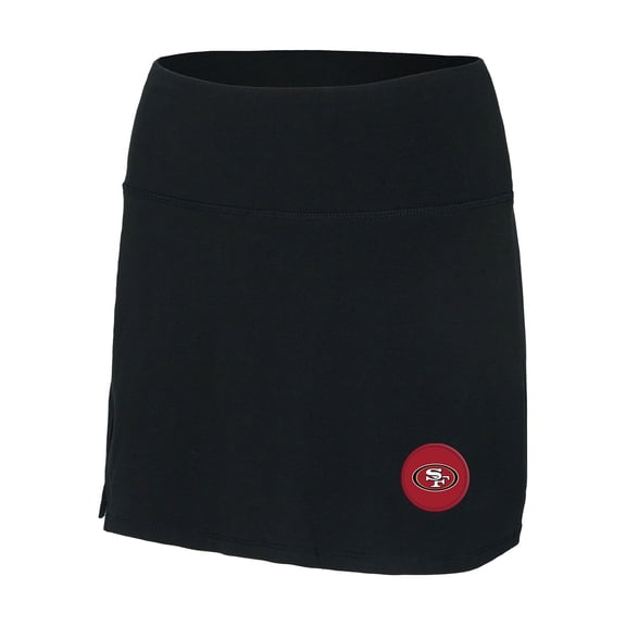 Women's Concepts Sport Black San Francisco 49ers Plus Size Sport Skort