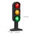 thumbnail image 2 of 1 Pce Panneaux de Signalisation Jouet Base de Lampe de Signalisation Simulation Feu de Route Sécurité Lampe de Signalisation Ornements de Transport à Domicile, 2 of 5