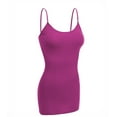 thumbnail image 2 of Essential Basic Women's Basic Casual Long Camisole Cami Top Regular and Plus Sizes, 2 of 4