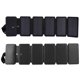 thumbnail image 3 of Panel solar plegable, cargador solar de energía móvil solar USB plegable para exteriores construido para profesionales, 3 of 8