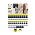 thumbnail image 1 of Cuentas de silicona BLESIY 70x perlas espaciadoras duraderas pulseras para mujeres, 1 of 8