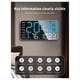 thumbnail image 2 of 8.4In Large Digital Wall Clock,Led Alarm Clock with Digits,Blue, 2 of 5