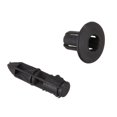 thumbnail image 3 of 6mm x 12mm Plastic Rivets Car Push Clips 50 Pcs,50(+/-2%)x Plastic Rivet,Black, 3 of 5