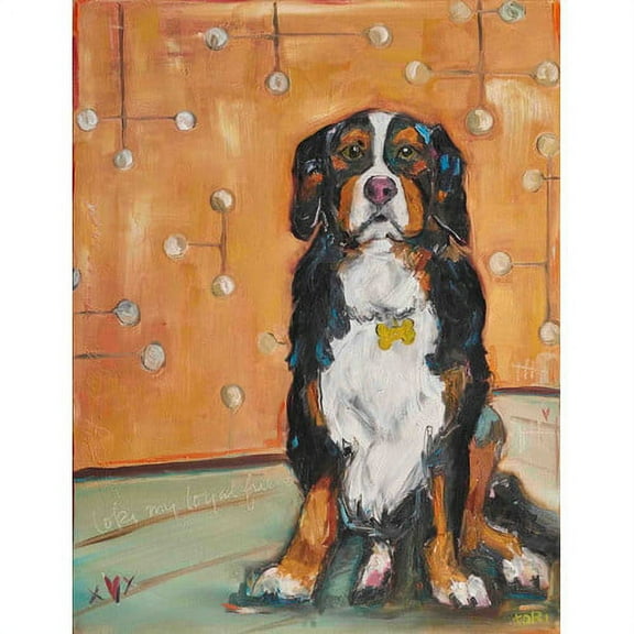 Marmont Hill "Loki Bernaise" by Tori Campisi Painting Print on Canvas