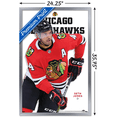 thumbnail image 3 of NHL Chicago Blackhawks - Seth Jones Feature Series 23 Wall Poster, 22.375" x 34" Framed, 3 of 5