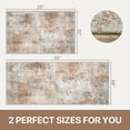 thumbnail image 4 of KUETH Kitchen Mats for Floor,Sets of 2 Non Slip Washable Abstract Kitchen Rugs 20"x32"+20"x48", Kitchen Runner Rug with Waterproof for Hallway, Laundry, Bathroon and Bedroom, 4 of 8