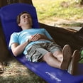 thumbnail image 4 of INVOKER Tapis de Couchage de Camping en Mousse à Mémoire de Forme Ultra-Épais de 3 Po, Bleu, 4 of 7