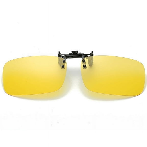 BE-TOOL Polarized Sunglasses Glasses Clip Square Outdoor Driving Night Vision UV Protection for Adults Unisex