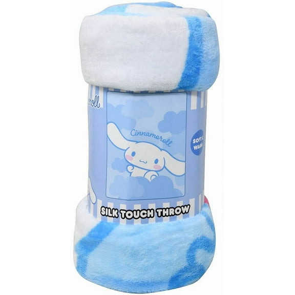 Northwest Hello Kitty Cinnamoroll Silk Throw Blanket 40" x 60"