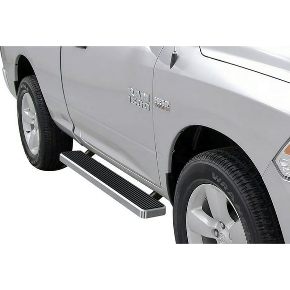 2009-2018 Dodge Ram 1500 Regular Cab(Incl. 19-20 Ram 1500 Classic)  2010-2021 Dodge Ram 2500/3500/4500/5500 Regular Cab 6061 Aircraft Aluminum Hairline finishing 5 Inch Door to Door