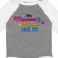 thumbnail image 4 of Inktastic My Mawmaw and Pawpaw Love Me with Hearts Boys or Girls Long Sleeve Baby Bodysuit, 4 of 5