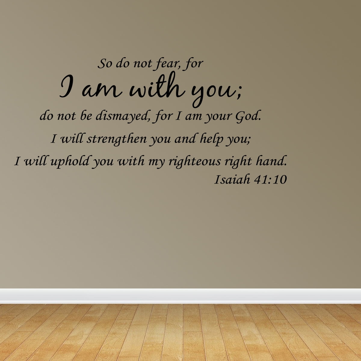 bible fear not for i am with you