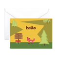 thumbnail image 6 of Paper Frenzy Camp Notes Hello From Camp - 25 pack with White Envelopes, 6 of 6