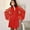 Red, variant on SCSAlgin Women's Satin Kimono Robe for Bridesmaid and Bride Wedding Party Getting Ready Short Robe