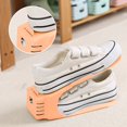thumbnail image 1 of HaoXun 3-Gear Adjustable Double Layer Shoe Rack - Space Saving Shoe Organizer for Home Dormitory Closet Wardrobe, 1 of 3