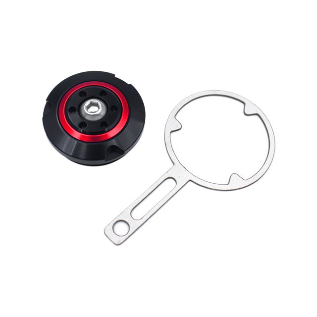 Thinsony 2pcs Metal R1200RT R1200GS ADV Adventure 05-13 Engine Cap Plug Cover Durable Construction Red