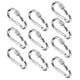 thumbnail image 1 of Broche de hebilla para colgar, gancho de seguridad de 10 piezas, gancho de seguridad inoxidable, gancho de presión, funcionamiento suave, 1 of 8