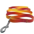 thumbnail image 2 of American River Ombre Leash - Raspberry Pink and Orange, 2 of 2