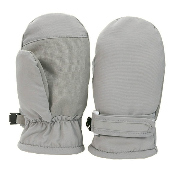 ZYHARUKO Kids Ski Gloves Anti-skid Winter Snow Mittens Outdoor Travel Sports Riding Thermal Gloves for 3 Months-8 Years Boy Girl